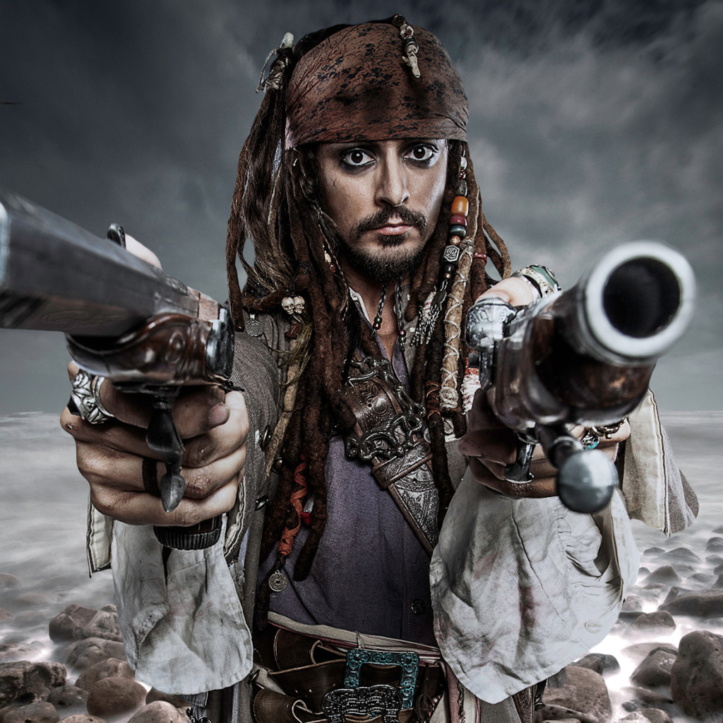 Обои Jack Sparrow 1024x1024