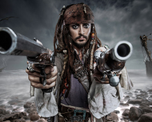 Обои Jack Sparrow 220x176