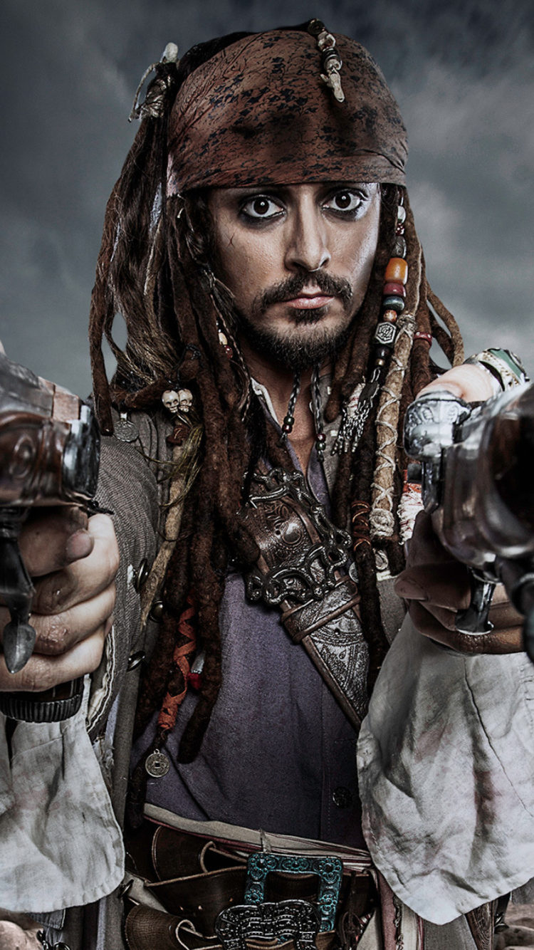 Jack Sparrow wallpaper 750x1334