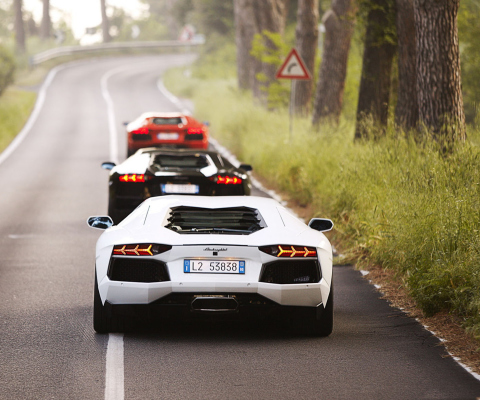 Screenshot №1 pro téma Lamborghini Cars 480x400