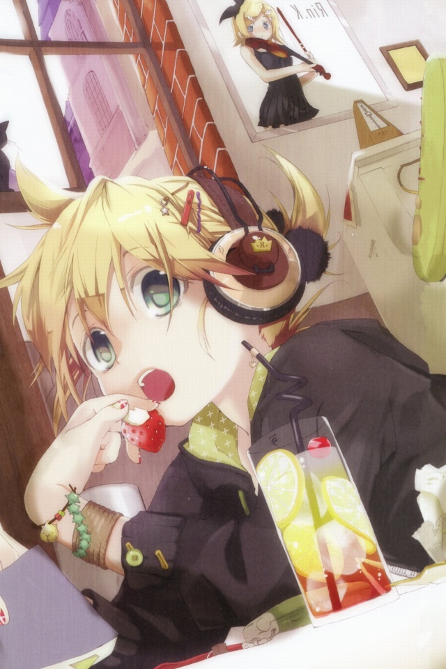 Vocaloid Hatsune Miku Girl screenshot #1 640x960