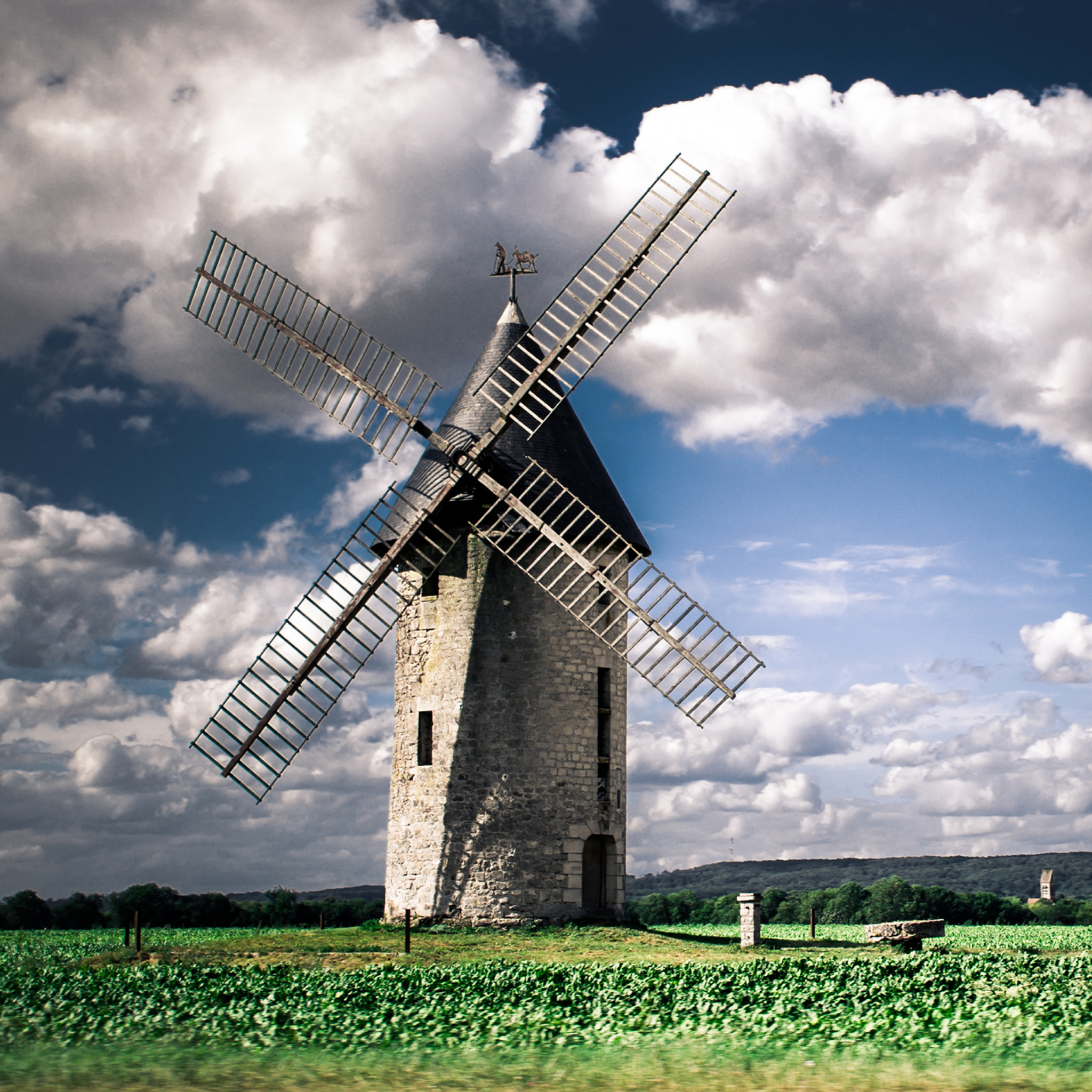 Обои Windmill 2048x2048