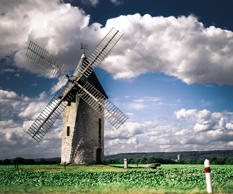 Das Windmill Wallpaper 960x800
