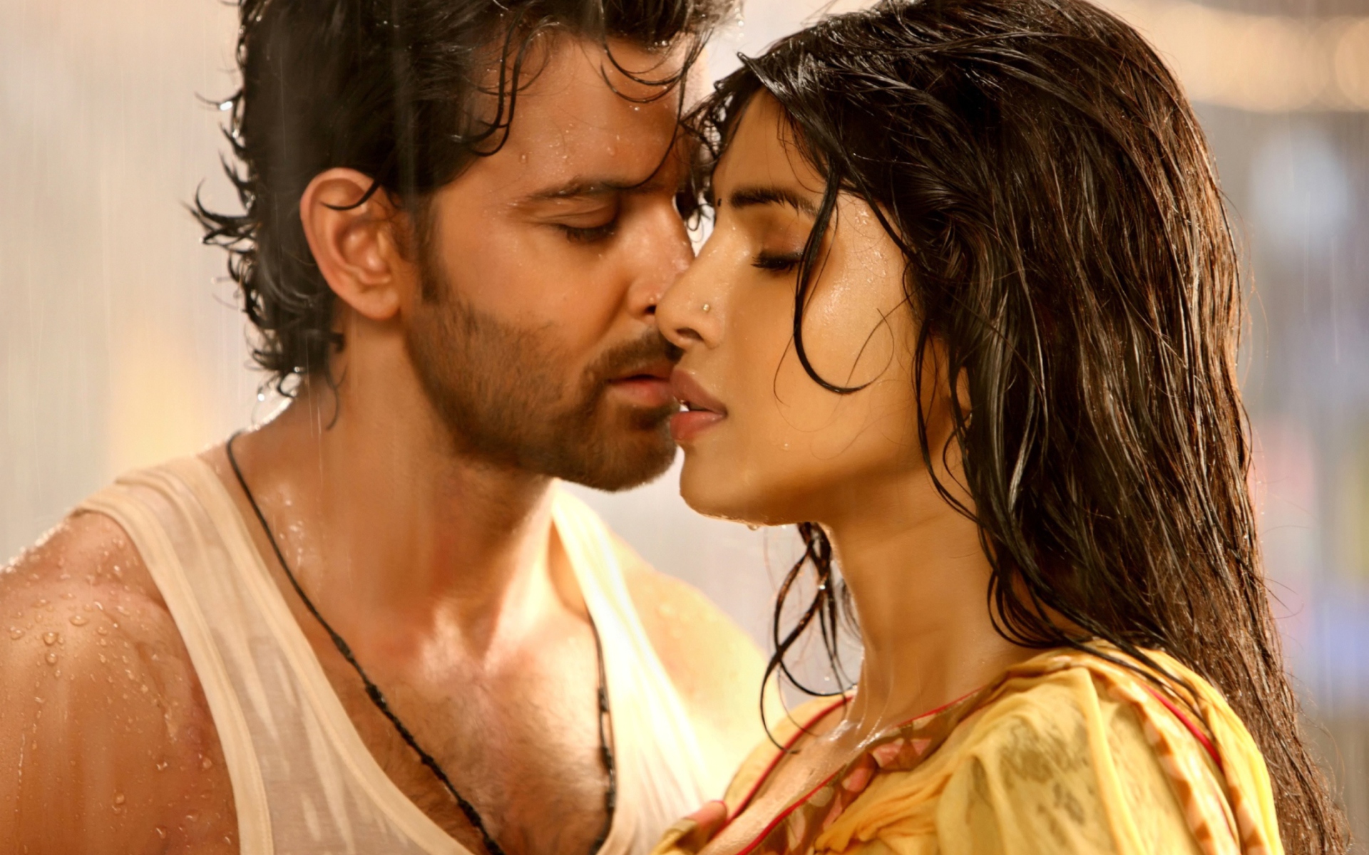 Screenshot №1 pro téma Hrithik Priyanka Chopra In Agneepath 1920x1200