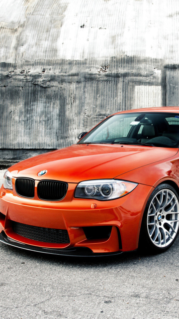 Orange Bmw screenshot #1 360x640