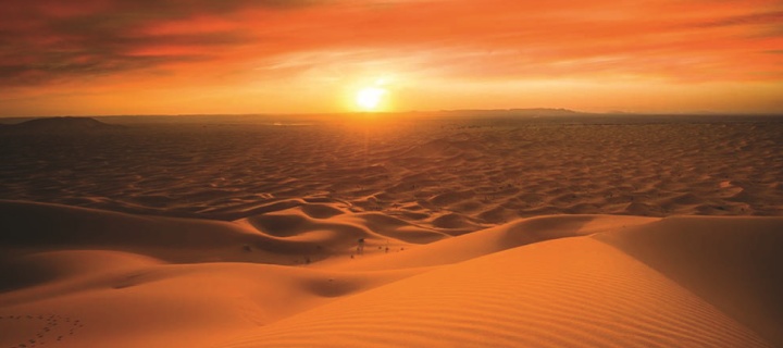 Fondo de pantalla Morocco Sahara Desert 720x320