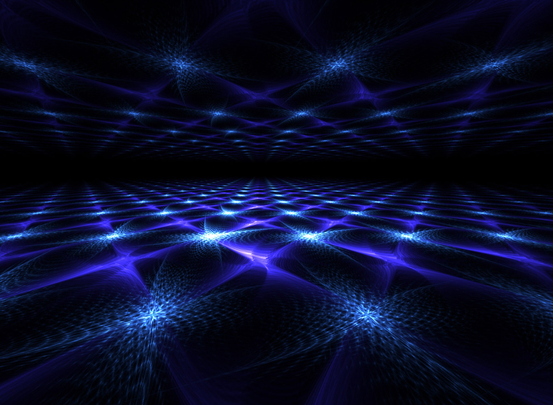 Fondo de pantalla Blue Fractal 1920x1408