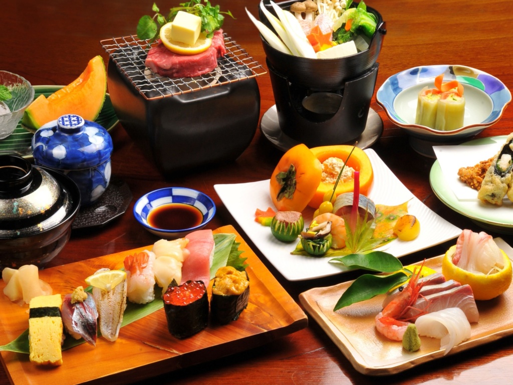 Japanese cuisine wallpaper 1024x768