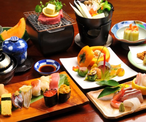 Japanese cuisine wallpaper 480x400