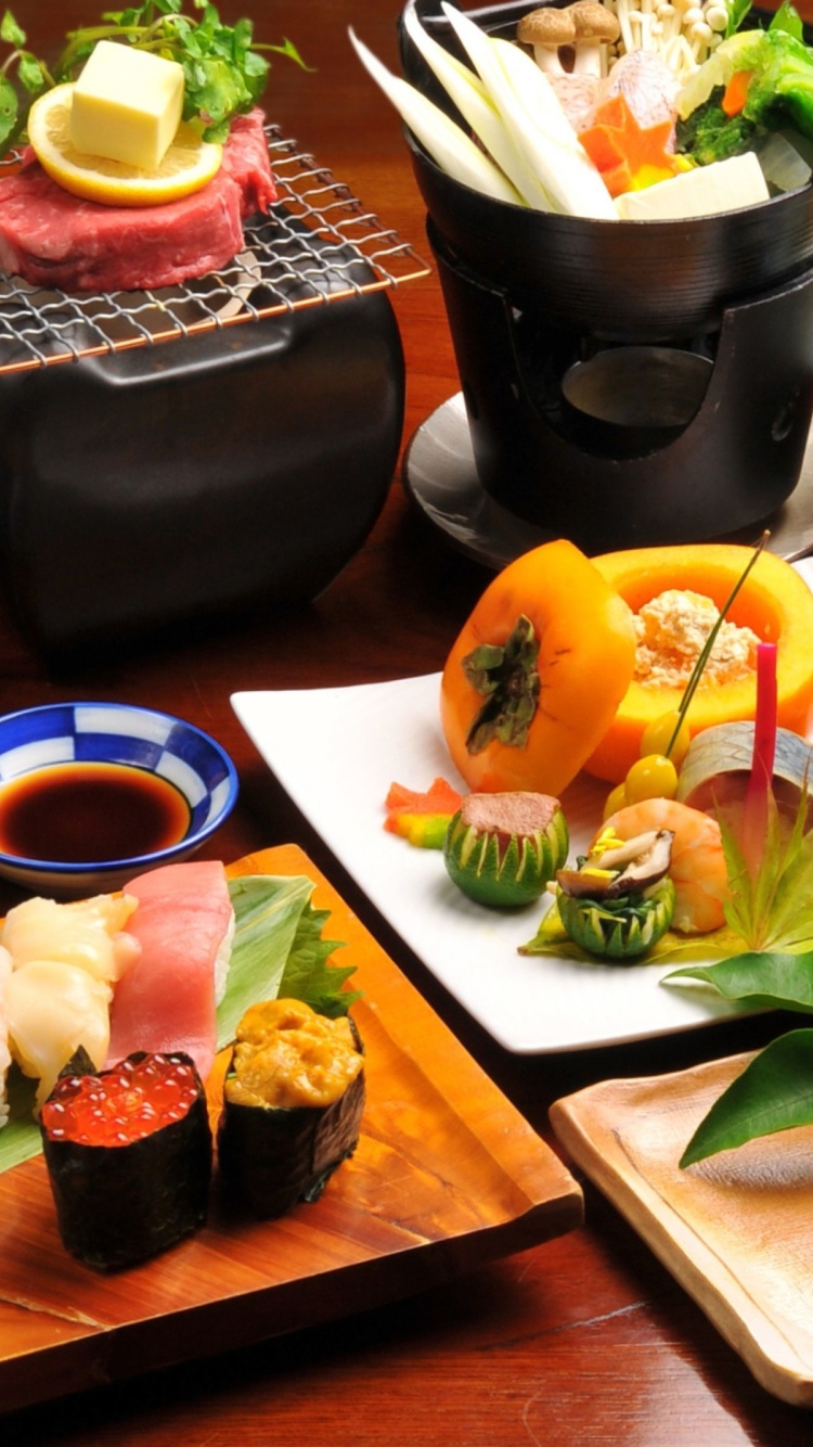 Fondo de pantalla Japanese cuisine 750x1334