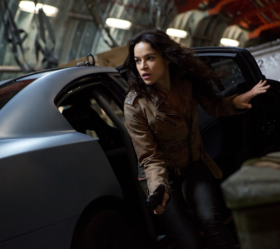 Обои Fast And Furious 6 Michelle Rodriguez 960x854