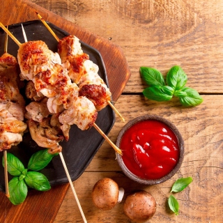 Barbecue Meat sfondi gratuiti per iPad mini