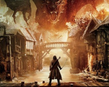 Fondo de pantalla The Hobbit The Battle of the Five Armies 220x176