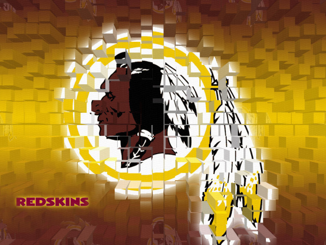 Das Washington Redskins NFL Team Wallpaper 640x480