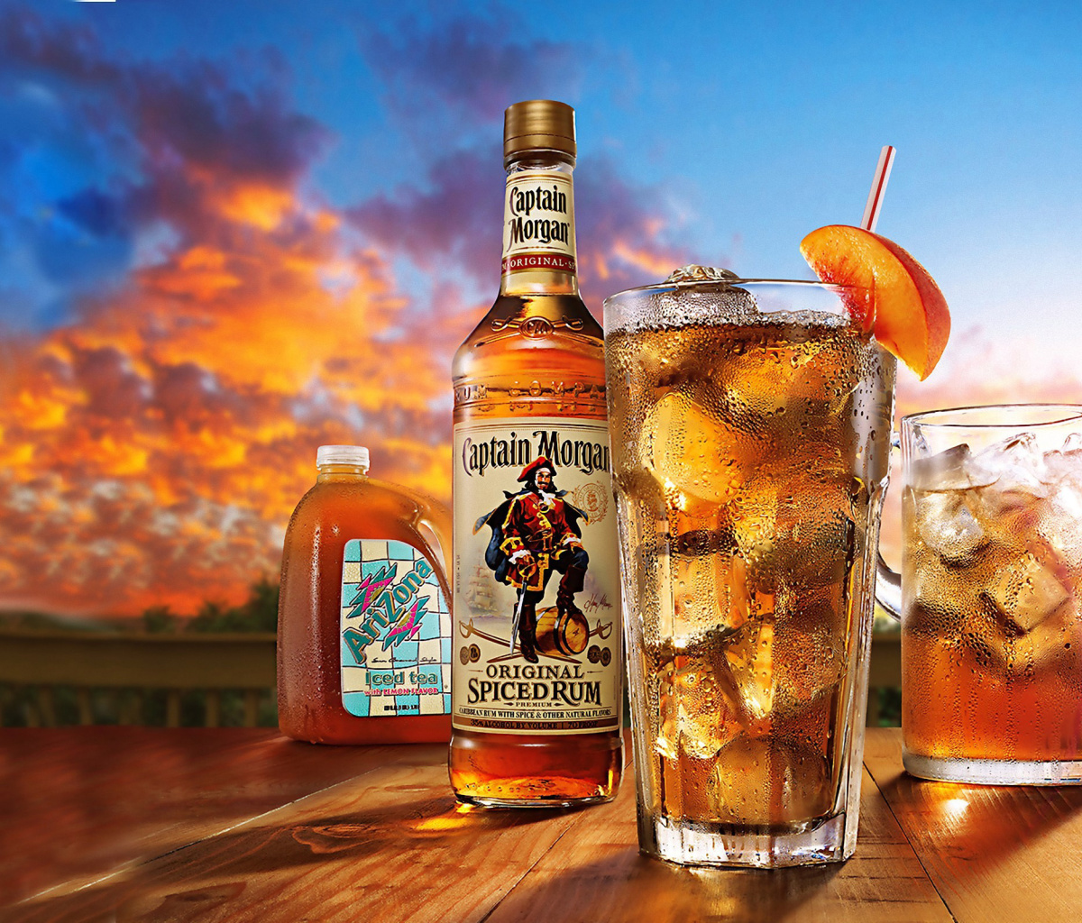 Обои Captain Morgan Rum in Cuba Libre 1200x1024