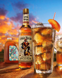 Screenshot №1 pro téma Captain Morgan Rum in Cuba Libre 128x160