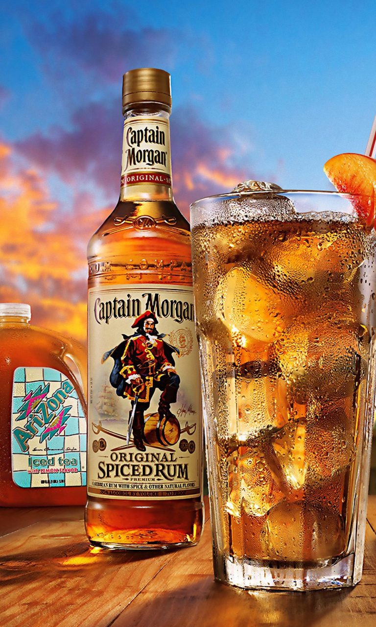 Sfondi Captain Morgan Rum in Cuba Libre 768x1280