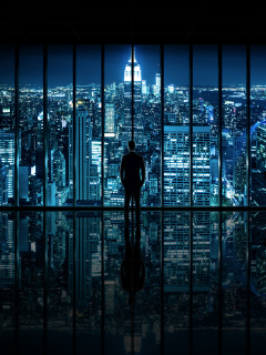 Gotham City wallpaper 240x320