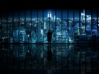Gotham City wallpaper 320x240