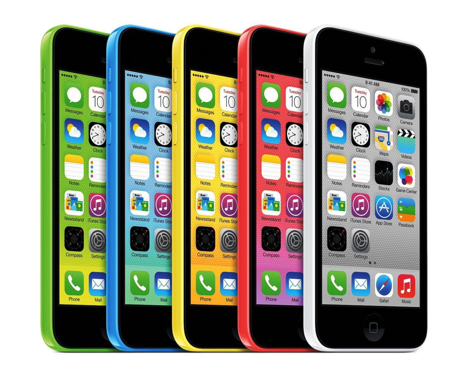 Fondo de pantalla Apple iPhone 5c iOS 7 1600x1280