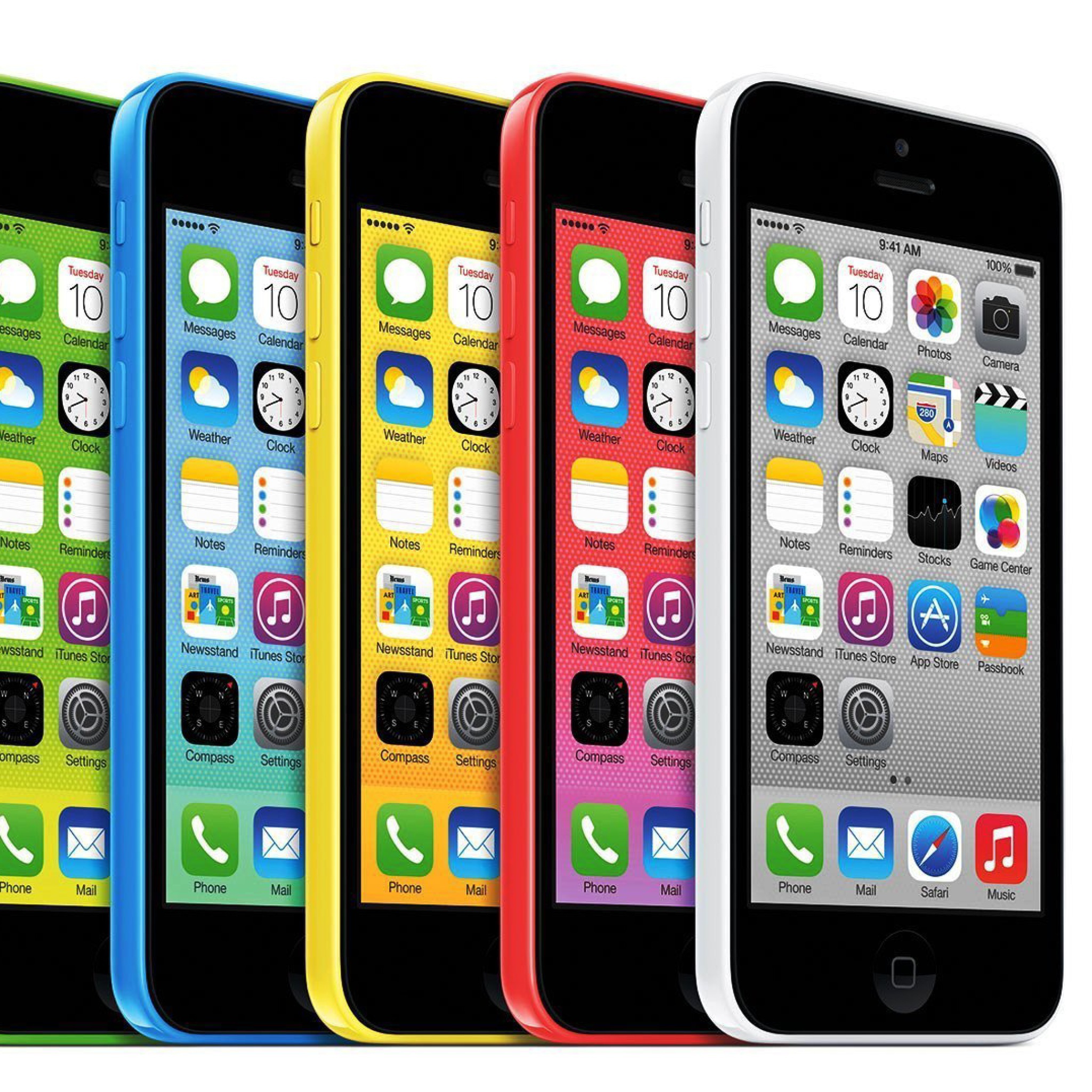 Fondo de pantalla Apple iPhone 5c iOS 7 2048x2048