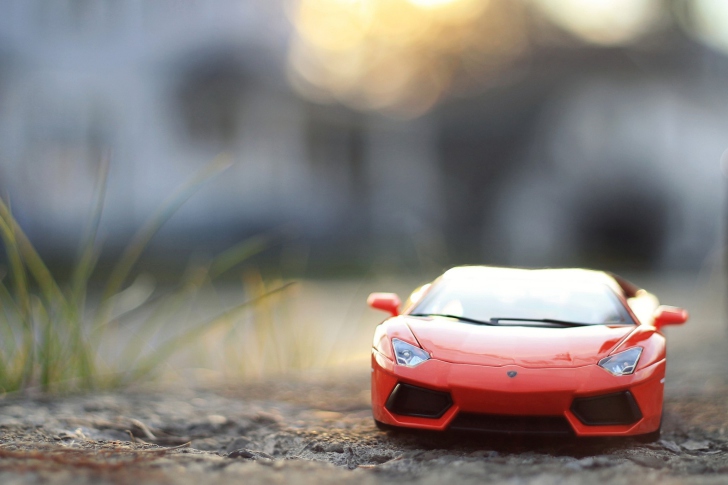 Red Toy Car wallpaper