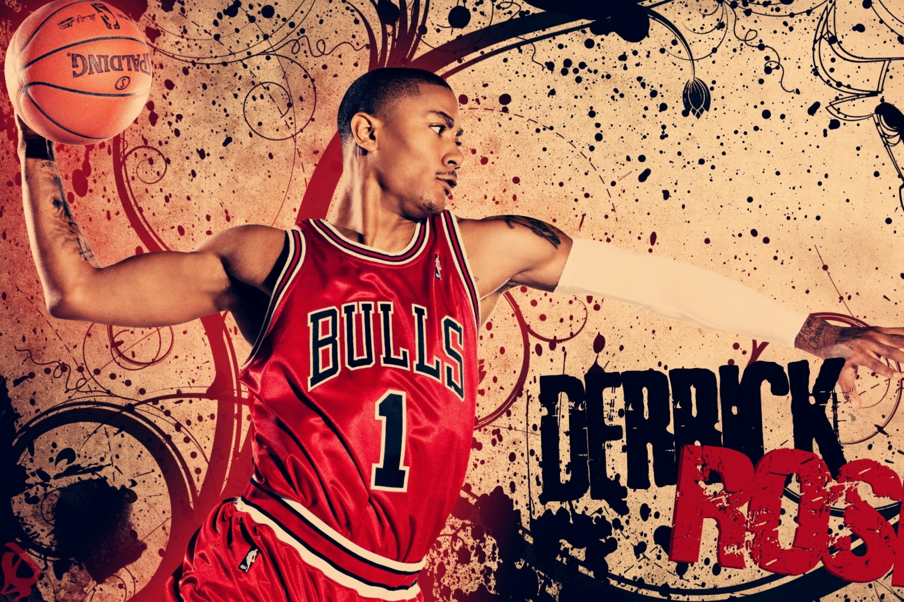 Derrick Rose in Chicago Bulls screenshot #1 2880x1920
