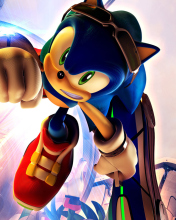 Sonic Free Riders screenshot #1 176x220