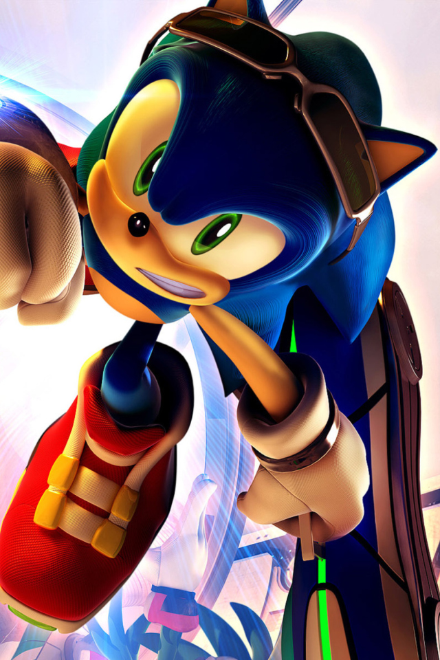 Screenshot №1 pro téma Sonic Free Riders 640x960