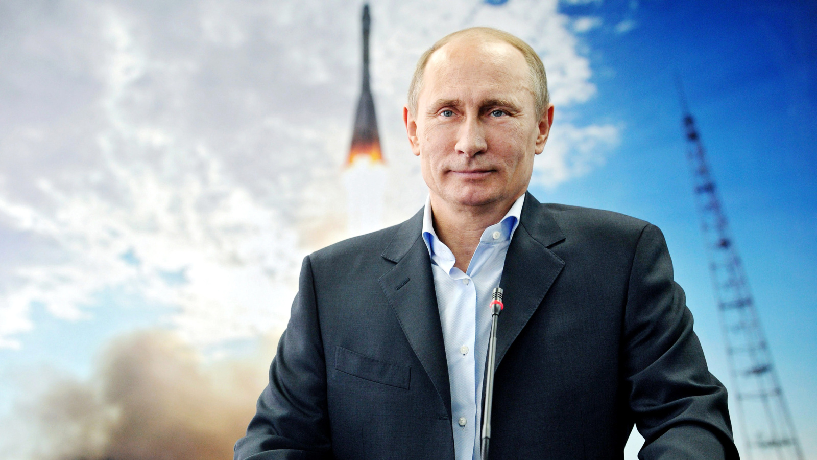 Das Vladimir Vladimirovich Putin Wallpaper 1600x900