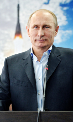 Fondo de pantalla Vladimir Vladimirovich Putin 240x400