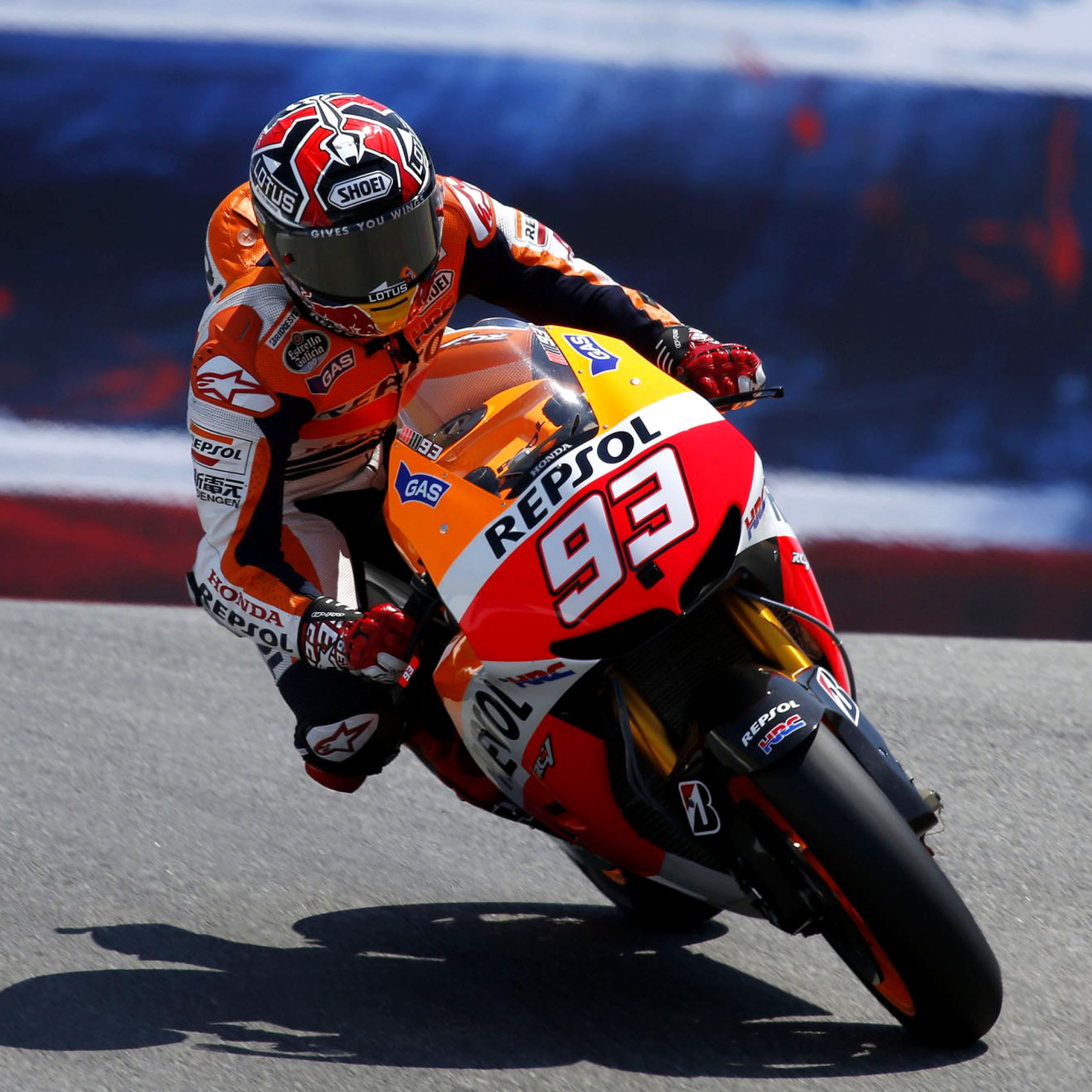 Fondo de pantalla Repsol Honda MotoGP 2048x2048