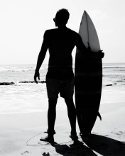 Fondo de pantalla Bali Indonesia surfing 176x220