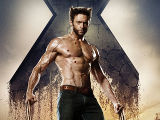 Wolverine In X Men Days Of Future Past wallpaper 320x240