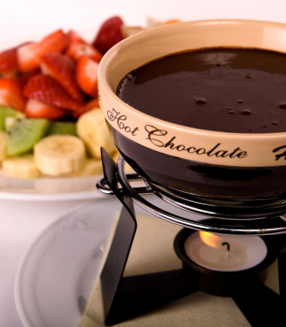 Fondue Cup of Hot Chocolate - Obrázkek zdarma pro Nokia Asha 503