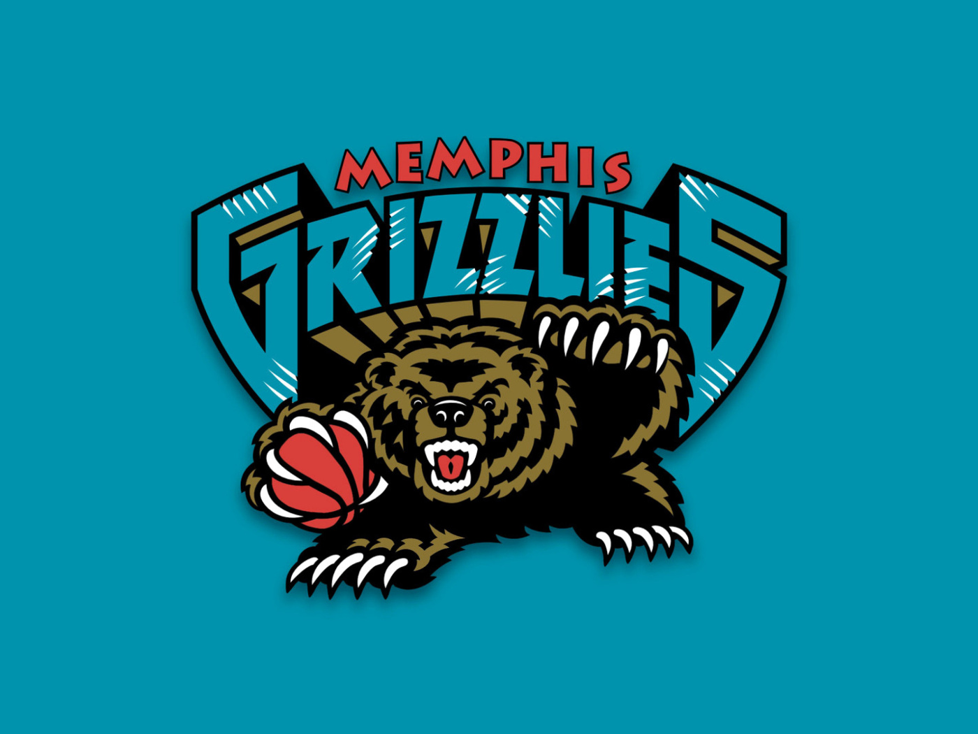 Screenshot №1 pro téma Memphis Grizzlies 1400x1050