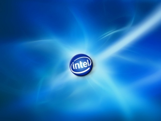 Fondo de pantalla Blue Intel 320x240