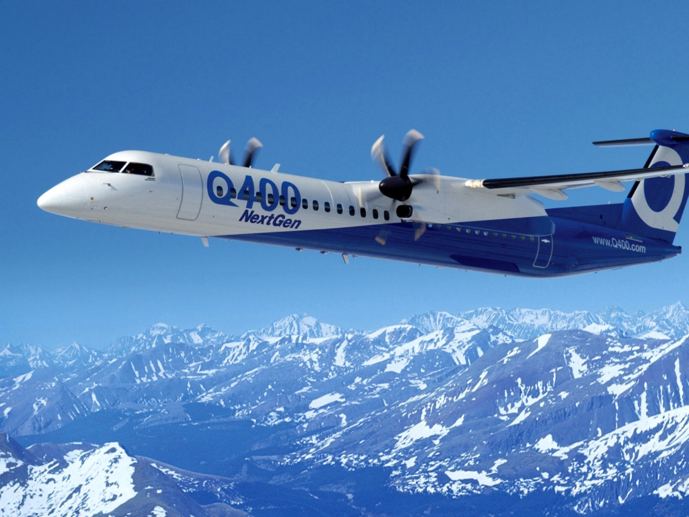 Sfondi Bombardier Dash 8 Q400 NextGen 1400x1050