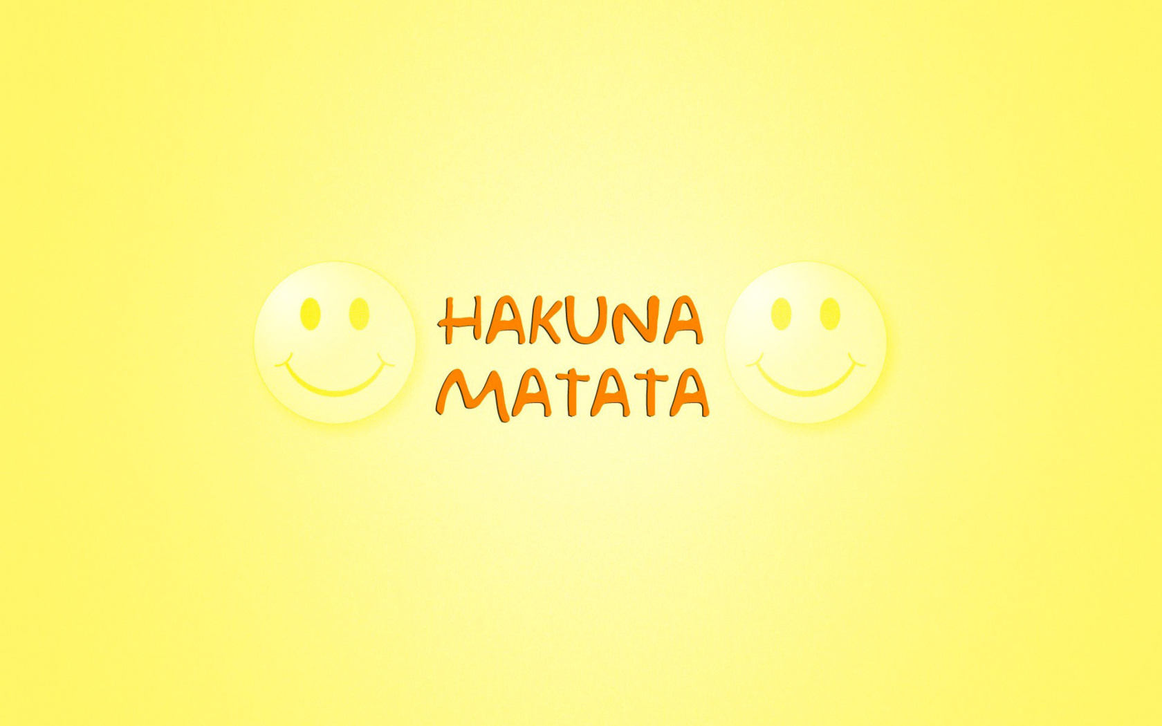 Screenshot №1 pro téma Hakuna Matata 1680x1050