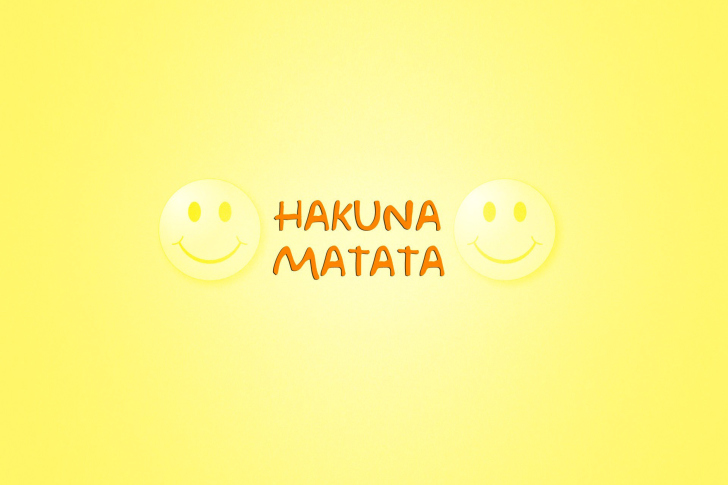 Das Hakuna Matata Wallpaper