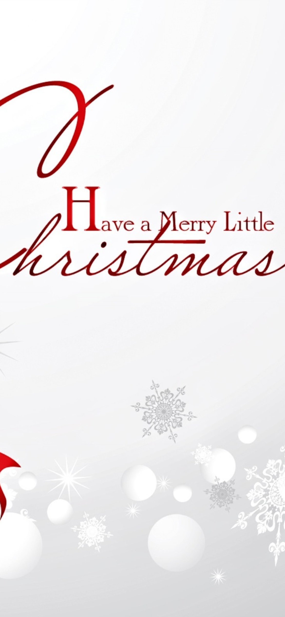 Have A Little Christmas wallpaper 1170x2532