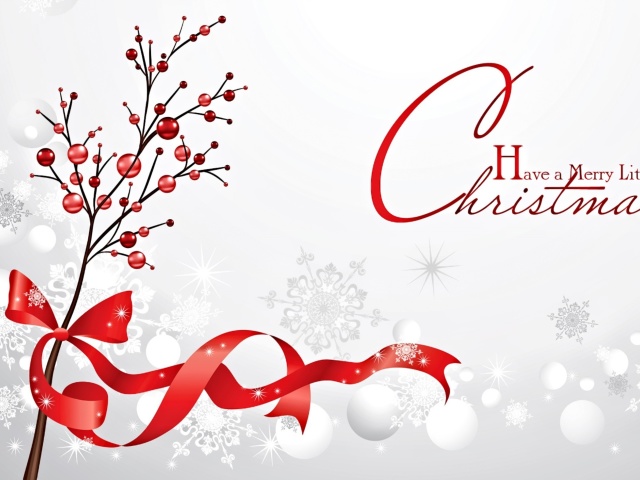 Have A Little Christmas wallpaper 640x480
