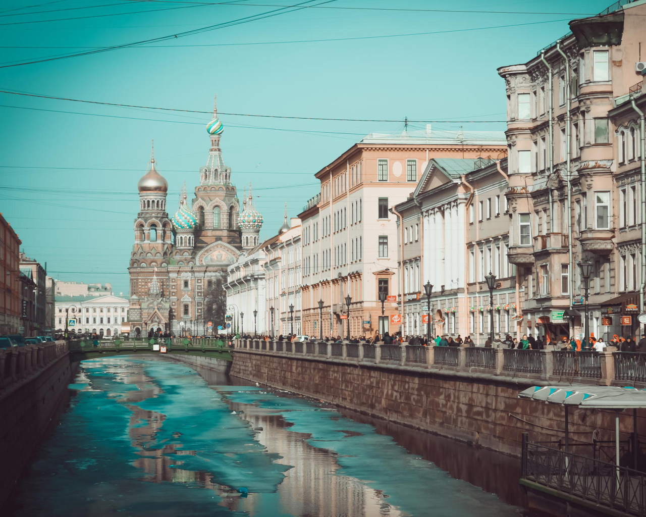 Das Beautiful St. Petersburg City Wallpaper 1280x1024