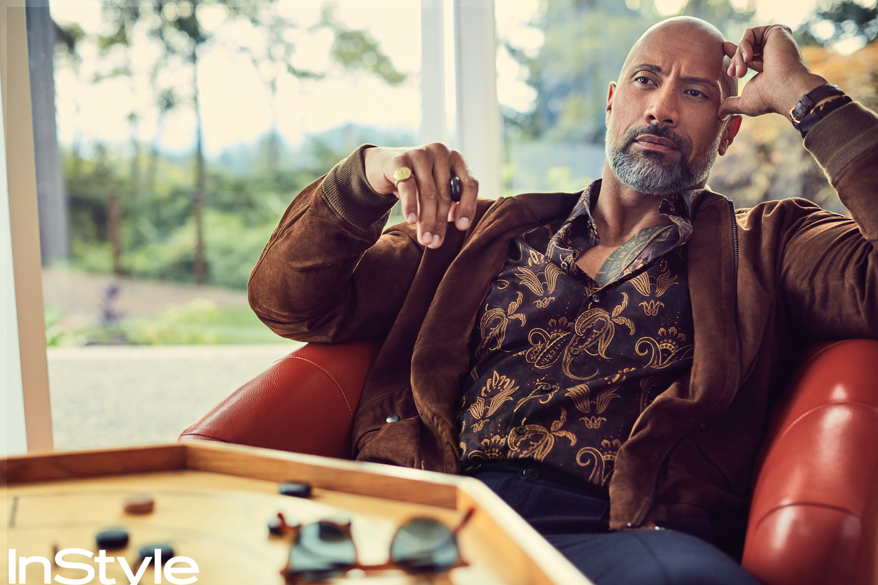 Das Dwayne Johnson The Rock Instyle Wallpaper 2880x1920