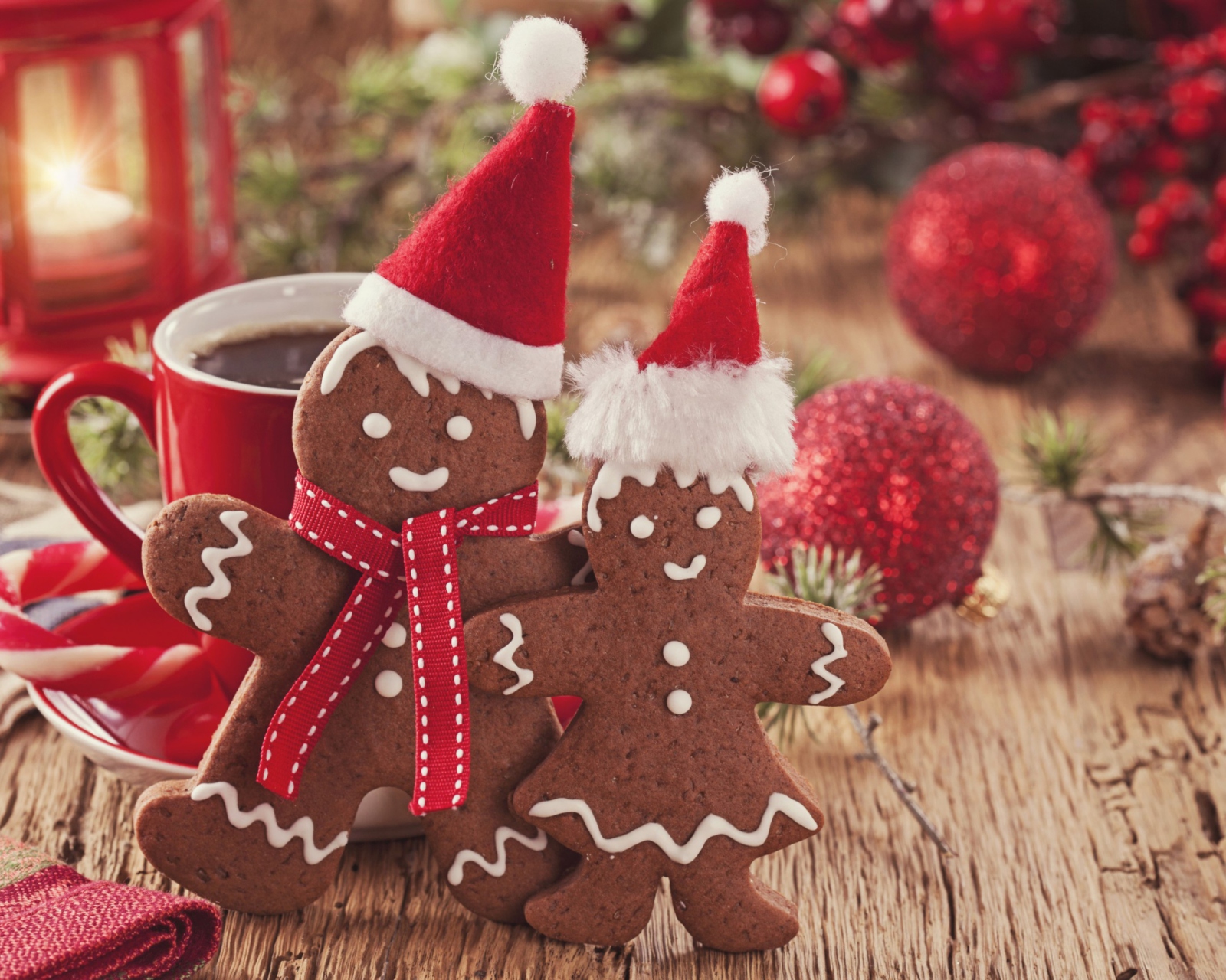 Sfondi Christmas Gingerbreads 1600x1280
