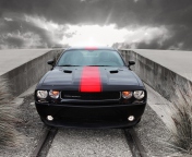 Screenshot №1 pro téma Dodge Challenger Front View 176x144