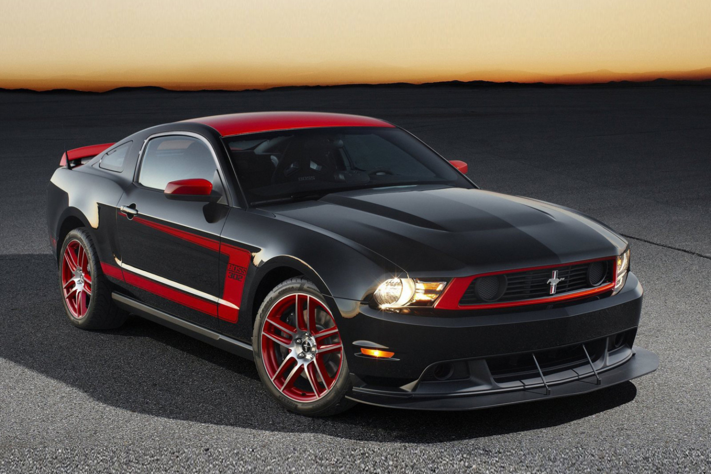 Screenshot №1 pro téma Ford Mustang Boss 2880x1920