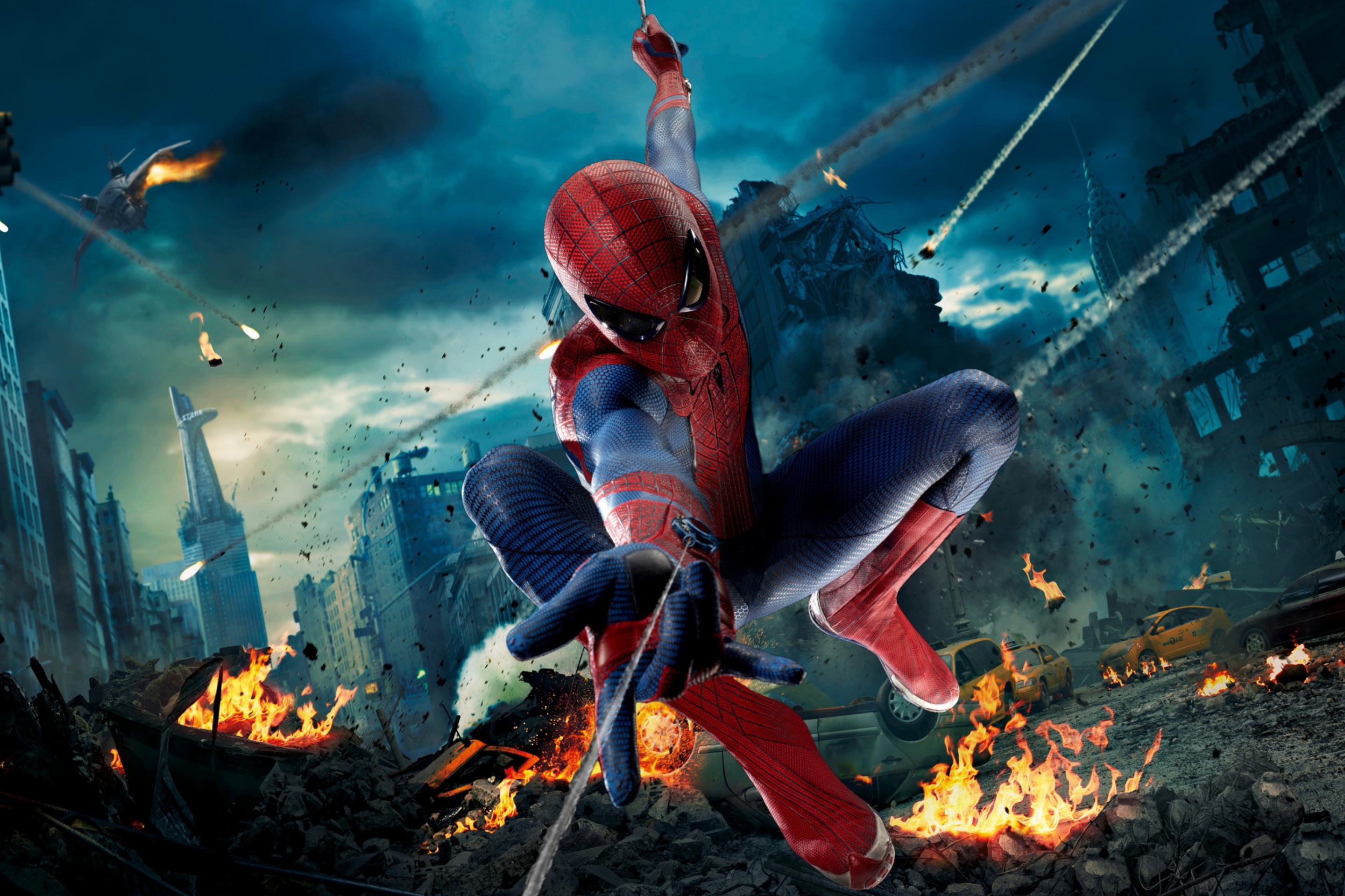 Fondo de pantalla Avengers Spiderman 2880x1920