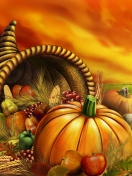 Обои Thanksgiving Pumpkin 132x176