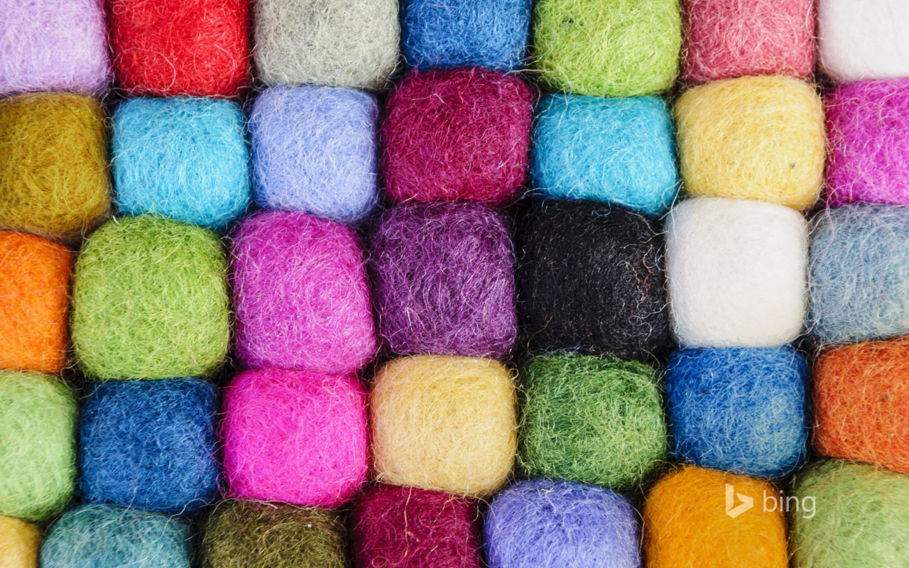 Colorful Wool wallpaper 1280x800